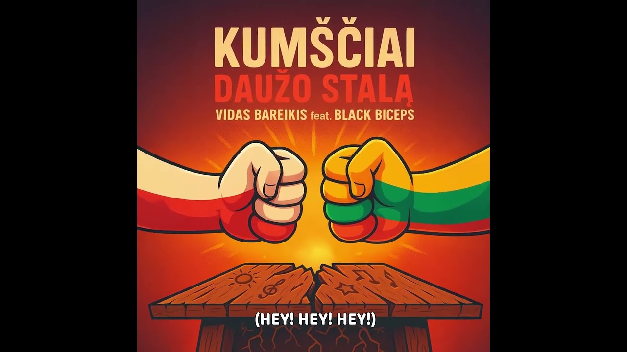Vidas Bareikis feat. Black Biceps - Kum&scaron;čiai daužo stalą