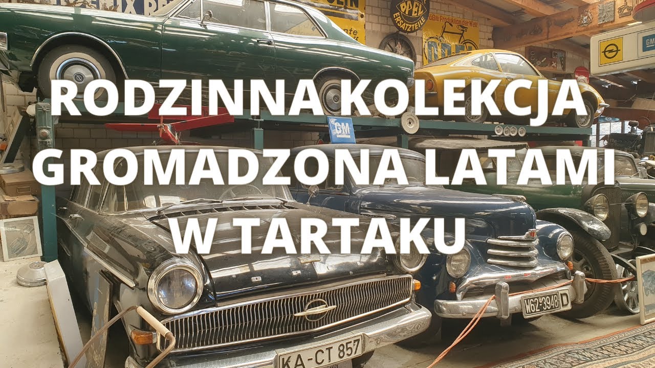 RODZINNA KOLEKCJA W TARTAKU / muzeum / oldtimer / stare samochody / rowery / motocykle / zabawki /