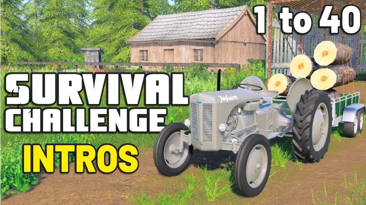 SURVIVAL CHALLENGE INTROS - Episodes 1 to 40