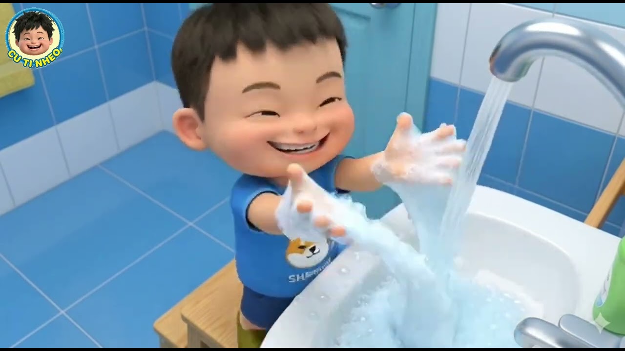 Câu Chuyện Giữ Sạch Đôi Tay (Hoạt Hình 3D Giáo Dục) cutinheokidstv