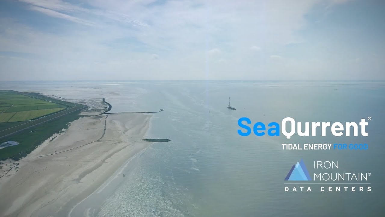 Iron Mountain Data Centers & SeaQurrent - Tidal energy partnership announcement 🤝
