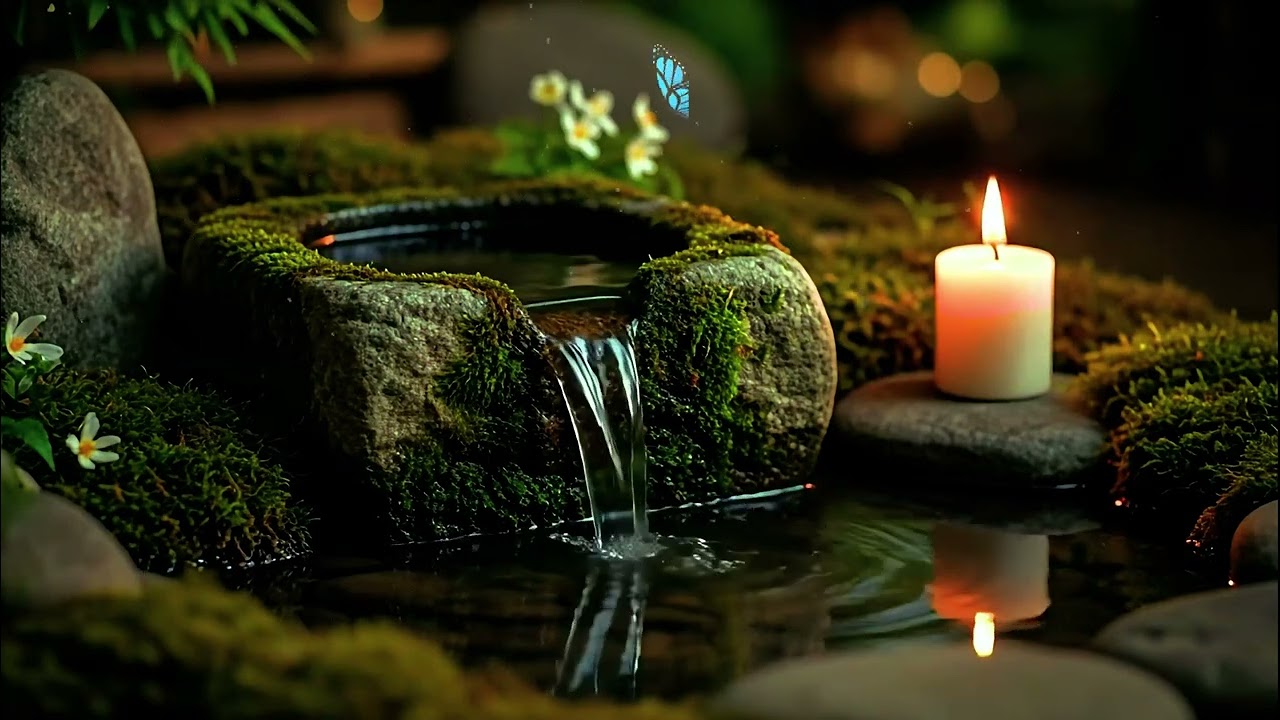 Relaxing Piano and Water Sounds | Perfect Background Music for Spa & Massage