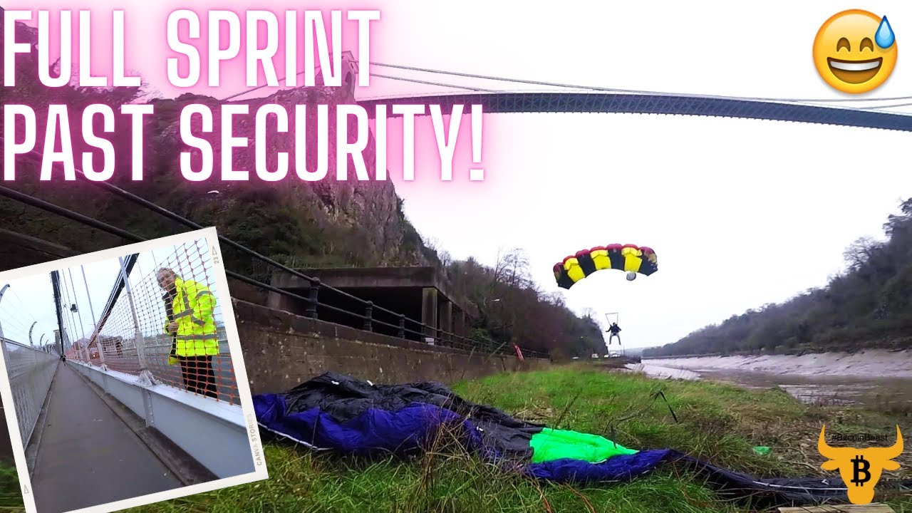 Clifton Suspension Bridge BASE Jump 🧡