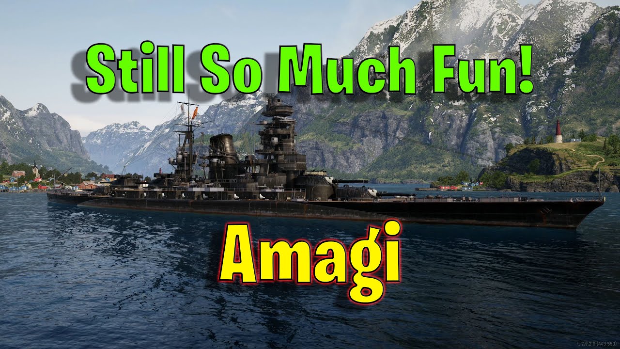 Amagi is Still So Much Fun in World of Warships Legends!