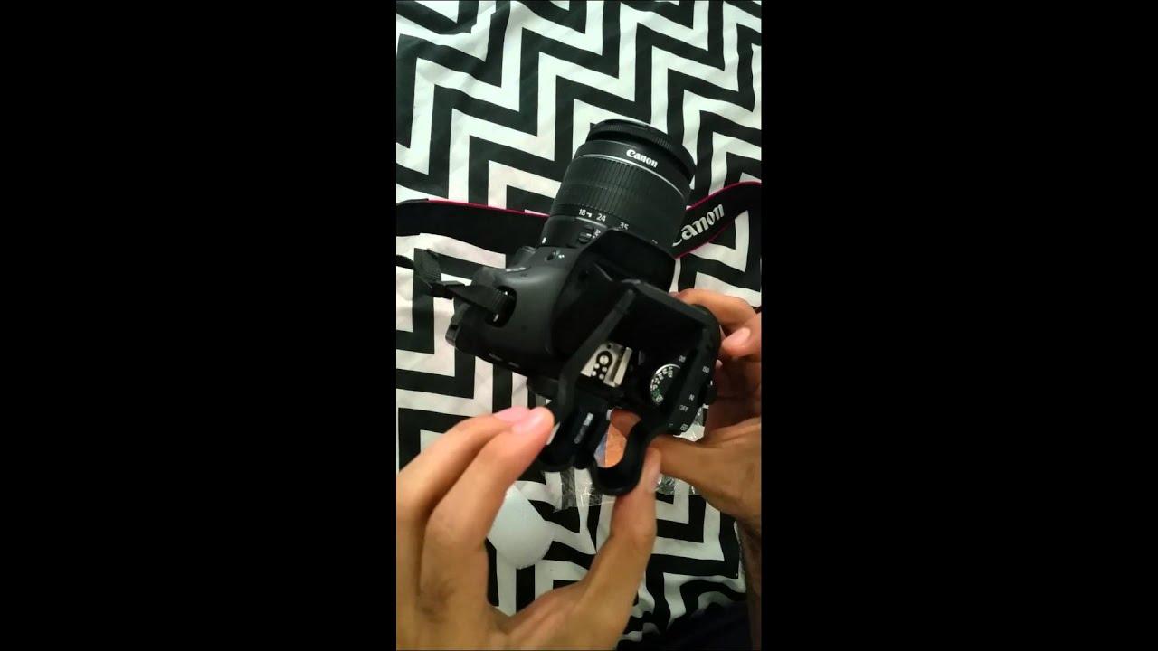 Canon Internal flash pop up diffuser installation problem solved