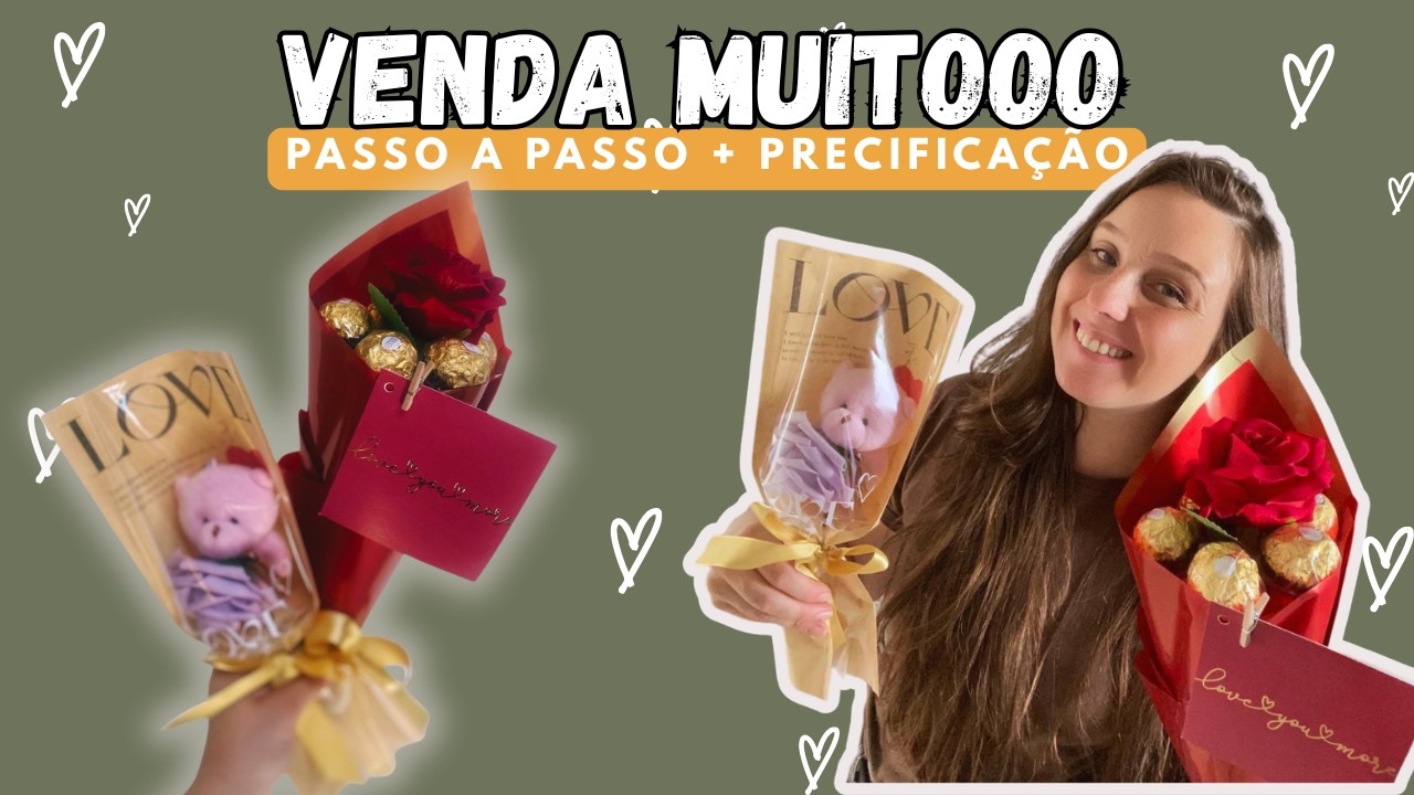 PRESENTE PARA VENDA NO DIA A DIA 💖| Fácil e prática de fazer