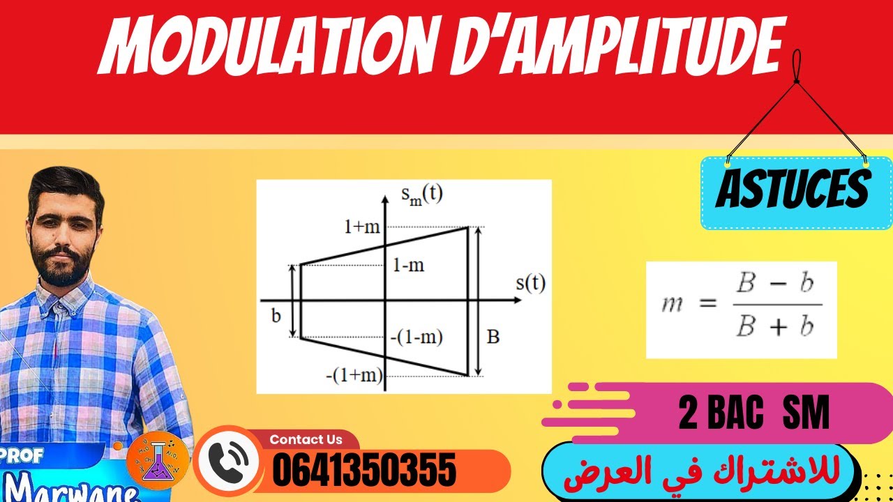 modulation d'amplitude -2 BAC SM PC-Mode XYتضمين الوسع