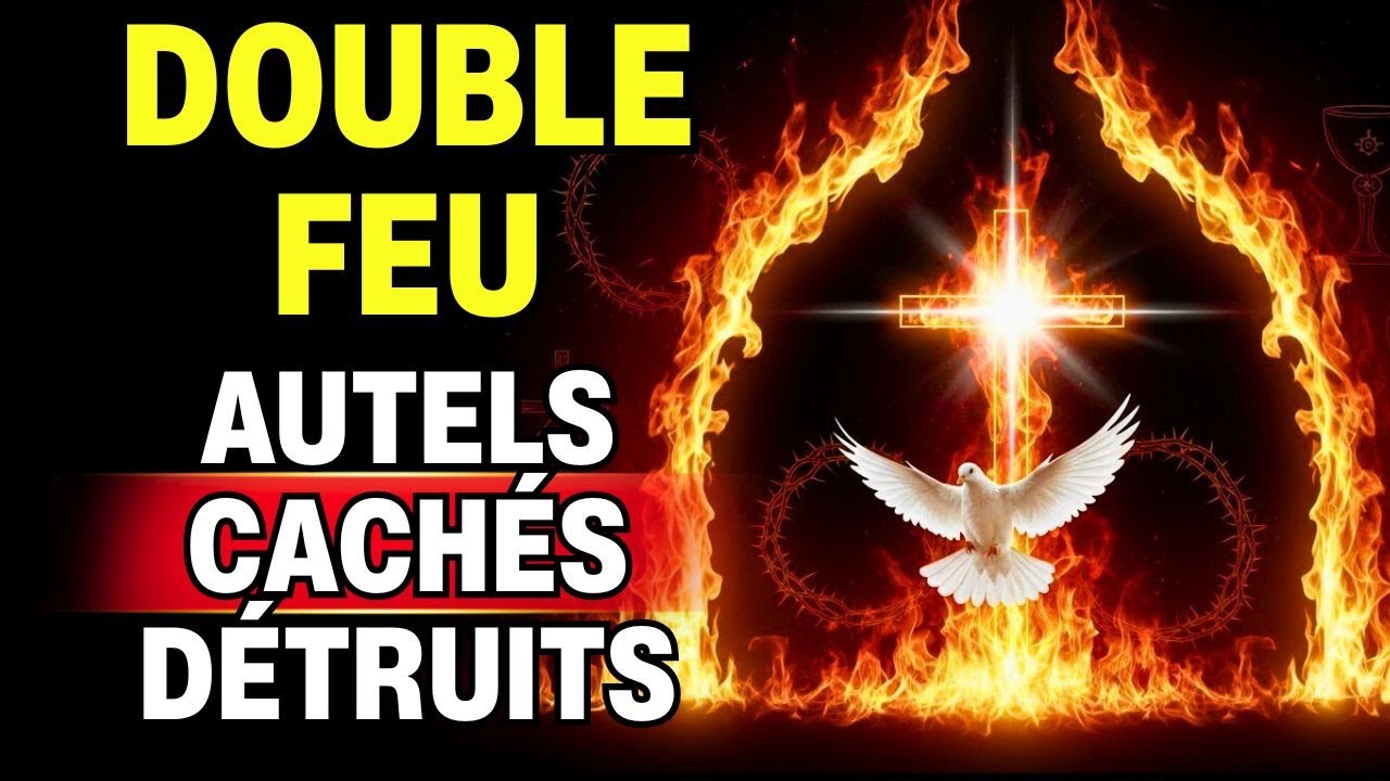 🔥 Psaume 35 + 91  double feu qui RENVERSE les autels cachés et couvre votre maison ce soir