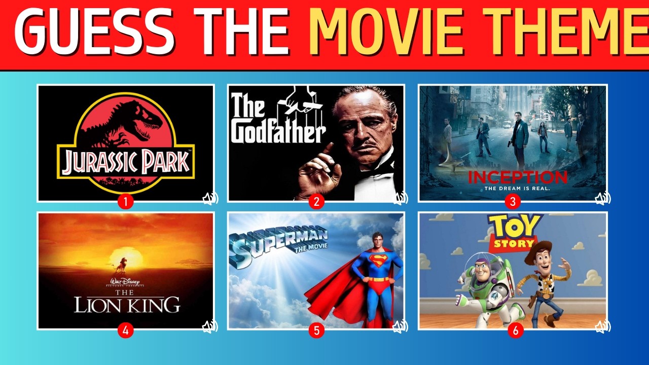 Can You Guess the Movie Theme Music in 20s?! | Movie Theme Quiz 2025 | Guess the Movie Soundtrack