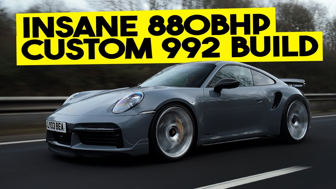 *880 л.с. — просто бомба!* Кастомная аудиосистема, подвеска и тюнинг для Porsche 992 Turbo S!