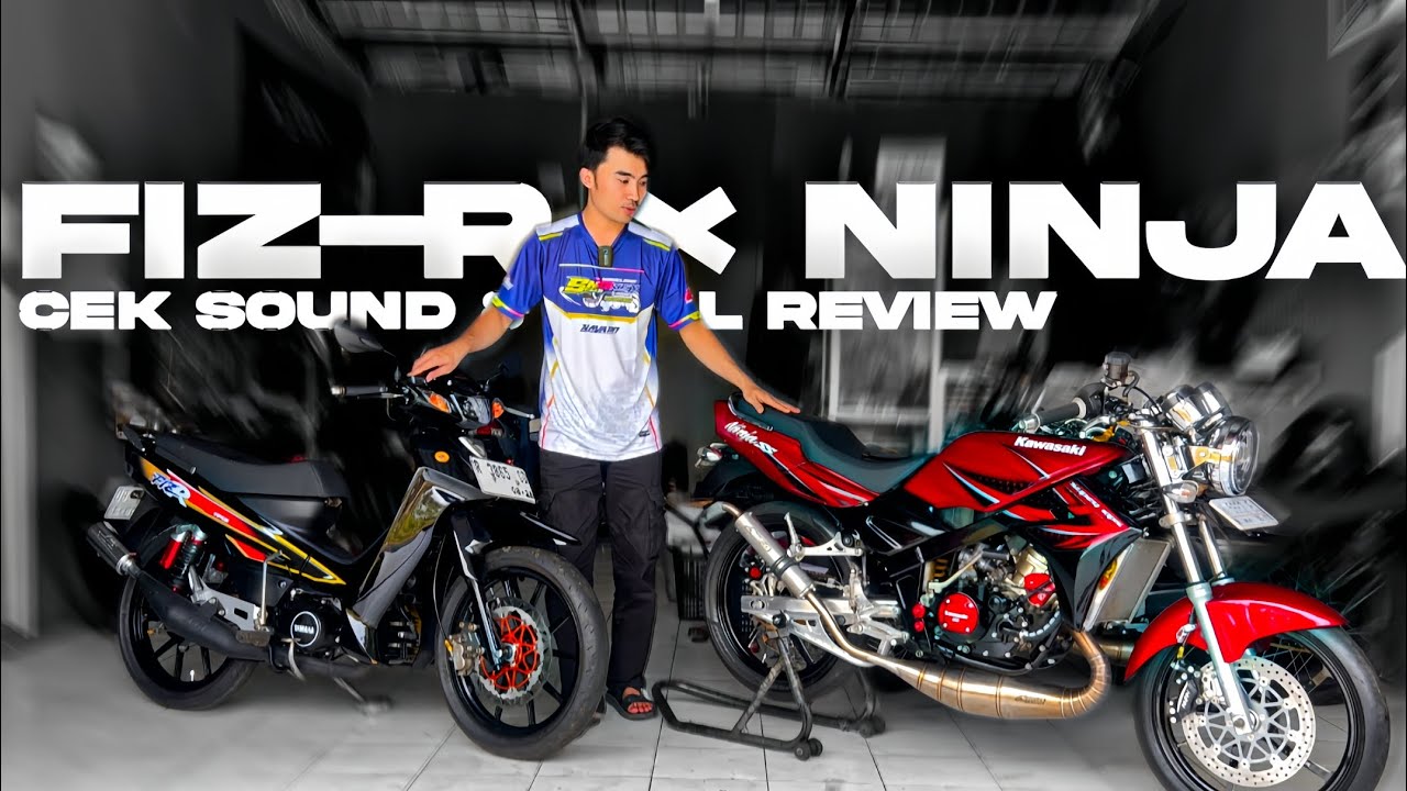 SOLD OUT FIZ R 2001 & NINJA SS 2012, MODIFIKASI SIMPEL || Pesenan Magelang & Jakarta 😍