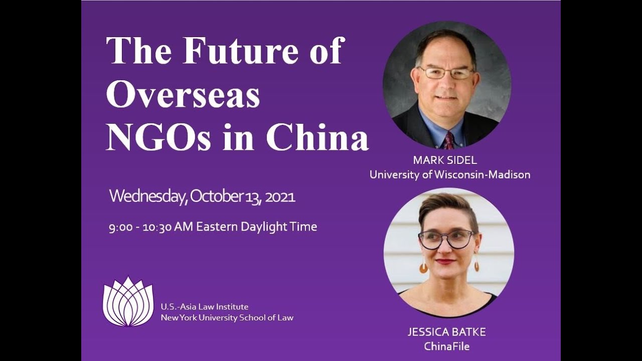 The Future of Overseas NGOs in China