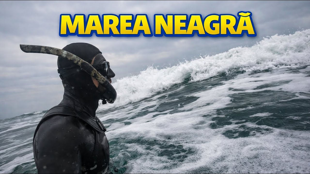 Valuri mari si curenți  puternici la sfârșitul  lui Noiembrie . Scufundari in Marea Meargă