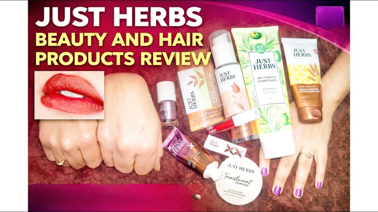 Just Herbs Products Review #justherbs #strobecream #justherbsindia 