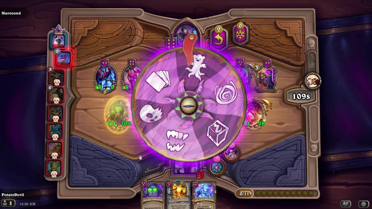 08/03/2026 Hearthstone BattleGrounds 5500 MMR
