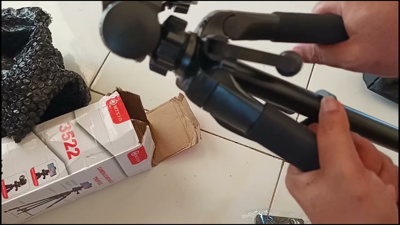 Unboxing tripod MIXO 3522 170cm premium