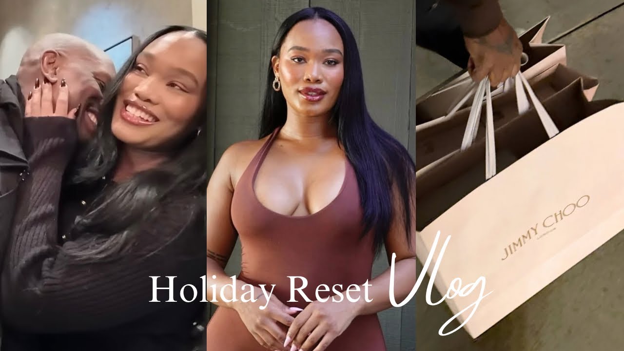Holiday Reset | Hair Growth Update, Self Care, Packing & Real Life Vlog