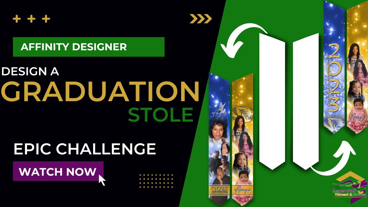 Affinity Designer: Designing a Graduation Stole