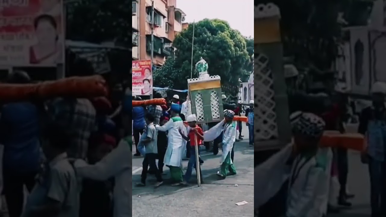 Muharram tajiya Mumbai Goregaon East Santosh Nagar 2015