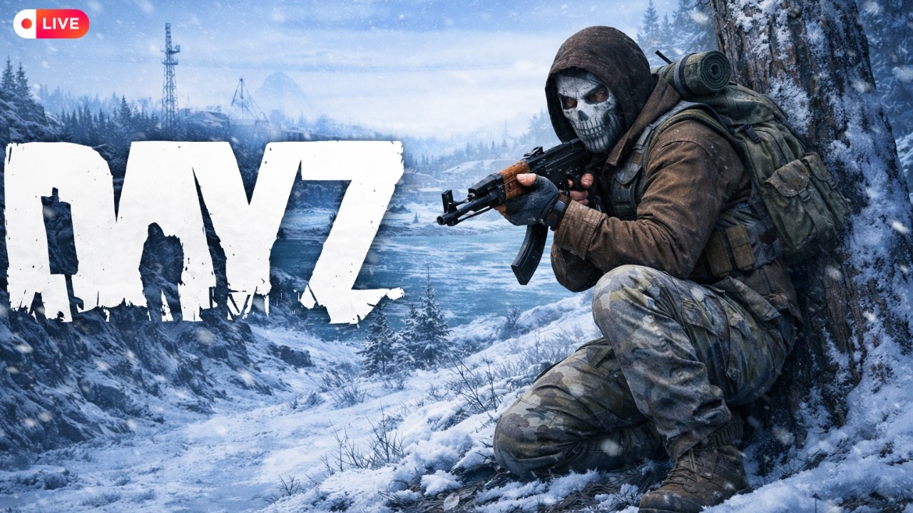 🔴Sobrevivendo no Server mais Caótico e Congelante do DayZ