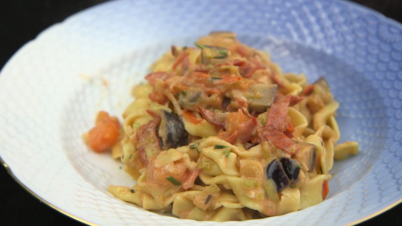 Pasta af det, du har i køleskabet
