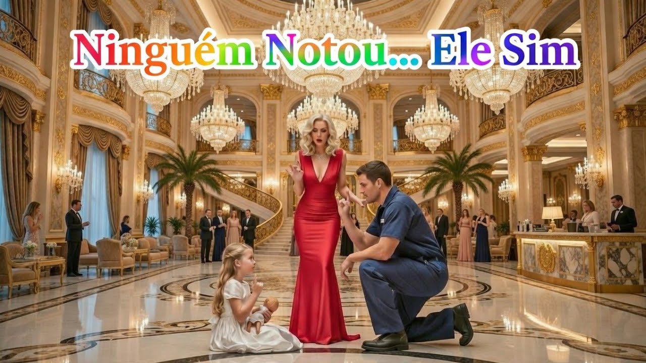 Quando ninguém prestou atenção, ele fez um sinal de 