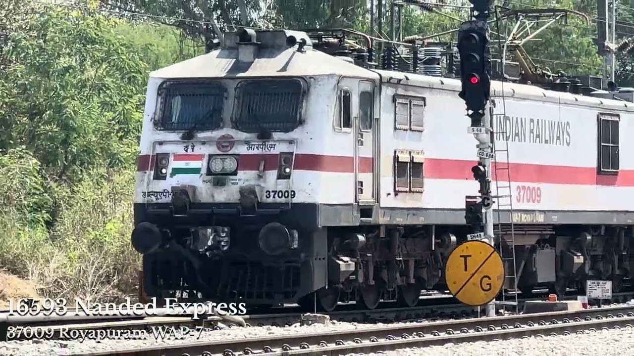 Trainspotting at Vikarabad, Jn.