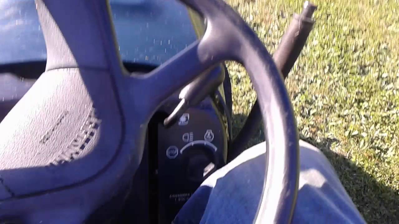 Cutting the grass 19.5 opposed twin turbo cool Craftsman hydro