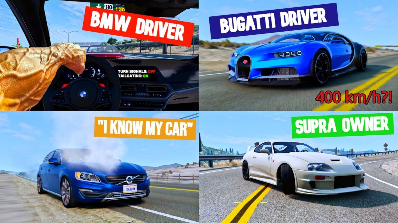 Types Of Drivers Portrayed By BeamNG Drive #1