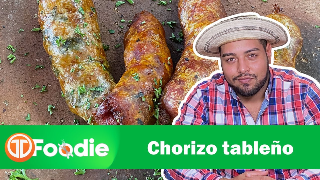 RECETAS CRIOLLAS | CHORIZO CERDO ESTILO TABLEÑO