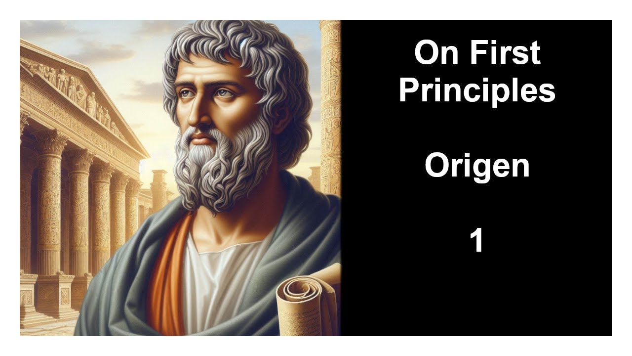 On First Principles by Origen - Book 1 - Part 1