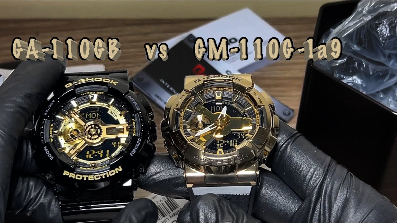 G-Shock GM-110G vs GA-110GB Es realmente una Evolución ?