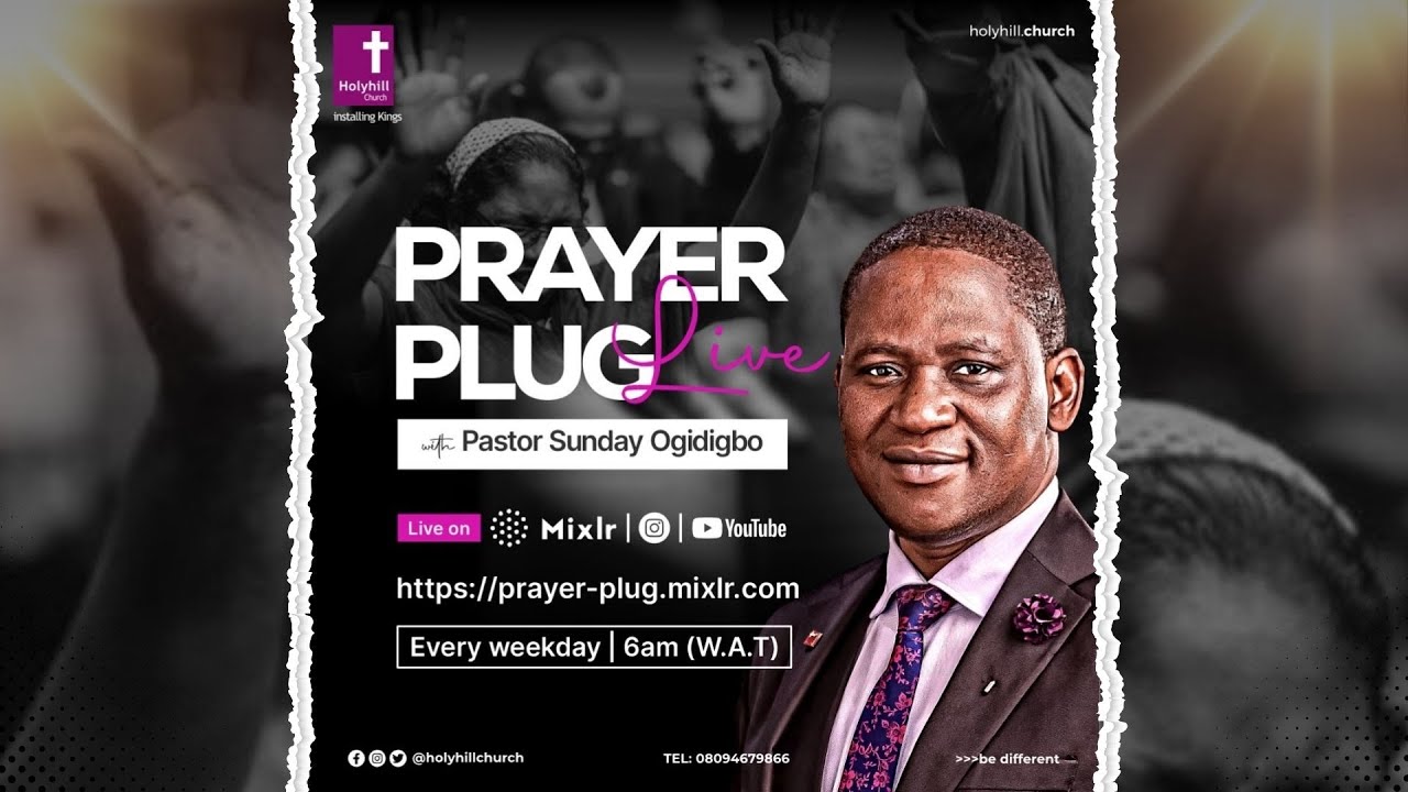 6AM PRAYER PLUG WITH PASTOR SUNDAY OGIDIGBO | 11TH FEBRUARY, 2026