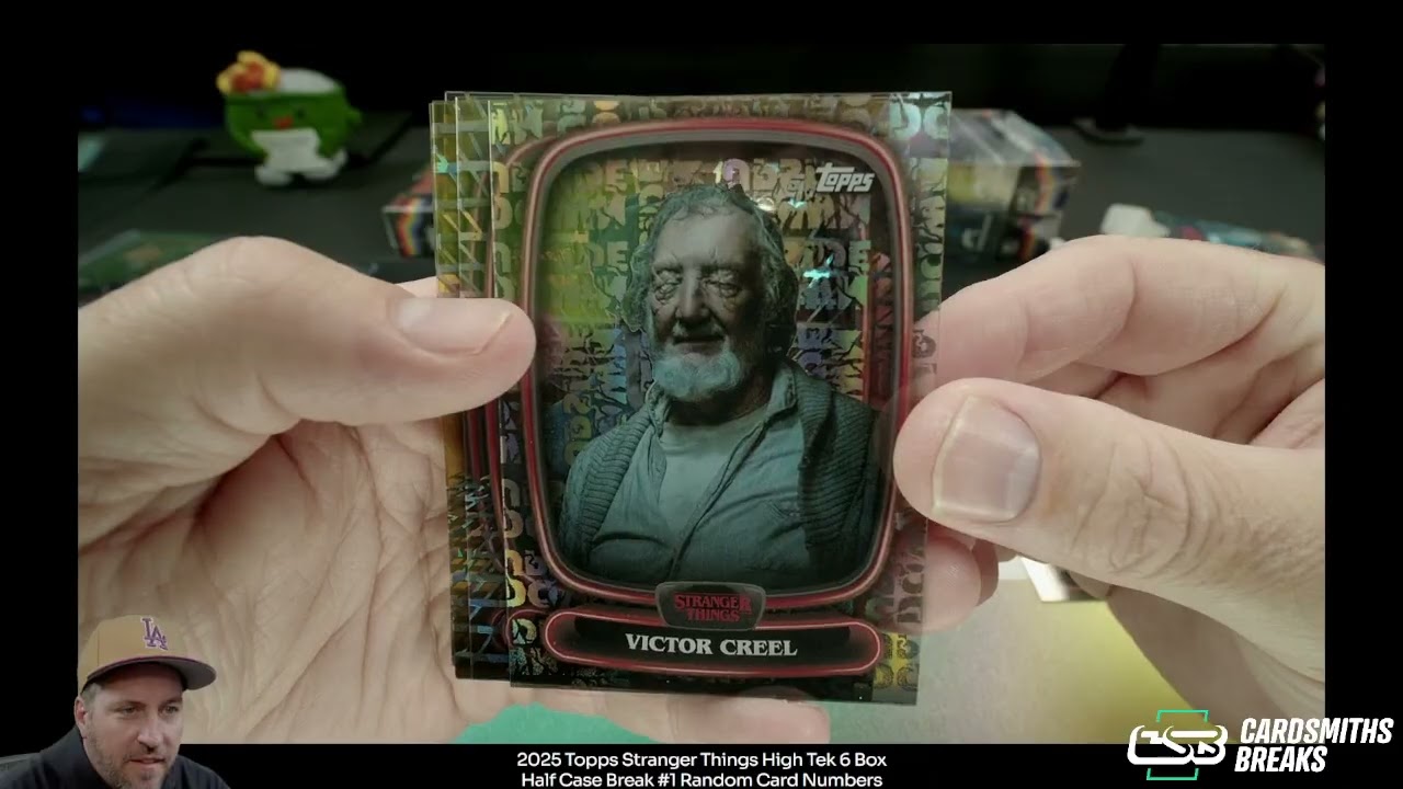 2025 Topps Stranger Things High Tek 6 Box Half Case Break #1