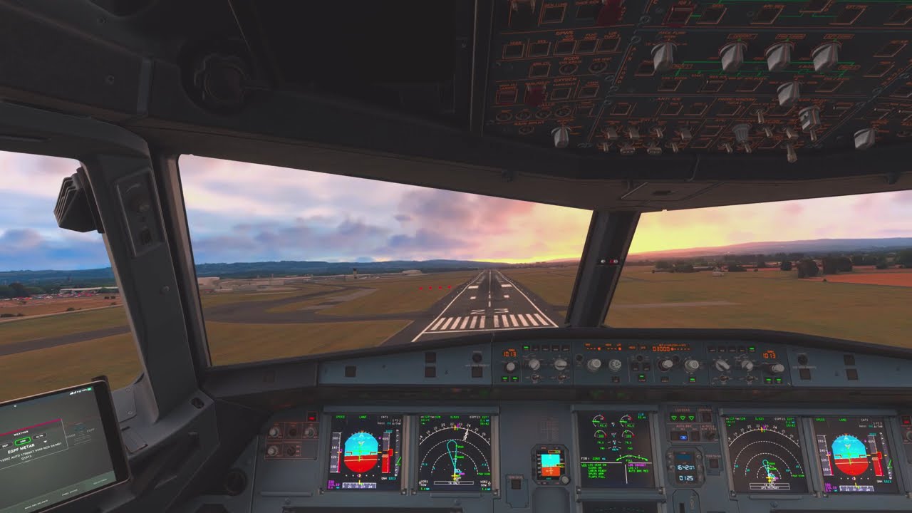 Glasgow (EGPF)  - ILS 23 - FENIX A320 ITA AIRWAYS | FS2024
