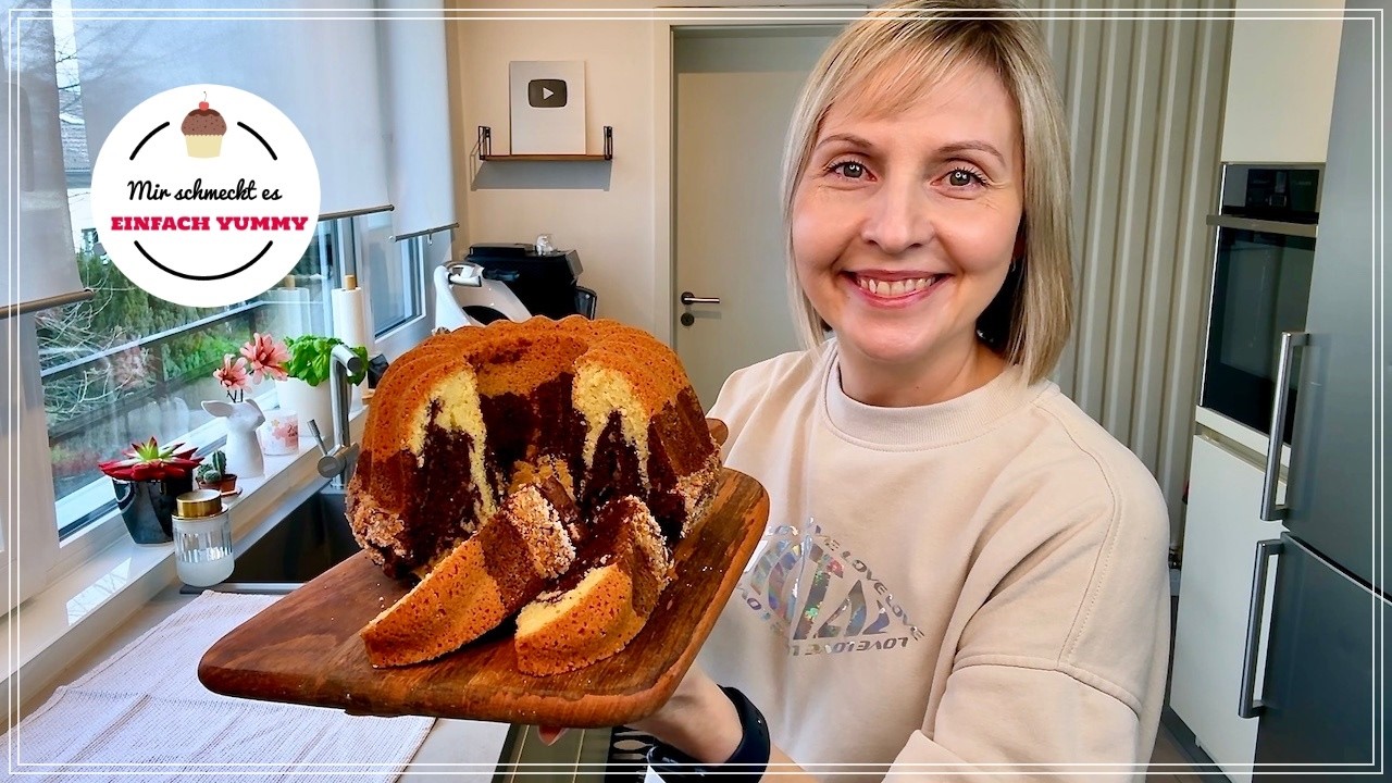 Das ultimative Marmorkuchen - Rezept für Naschkatzen 😋  -  Thermomix® Rezept