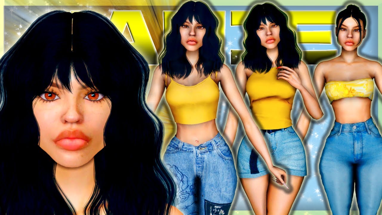 Janie Austin💛✨ CC folder & Sim DL | Sims 4 Cas