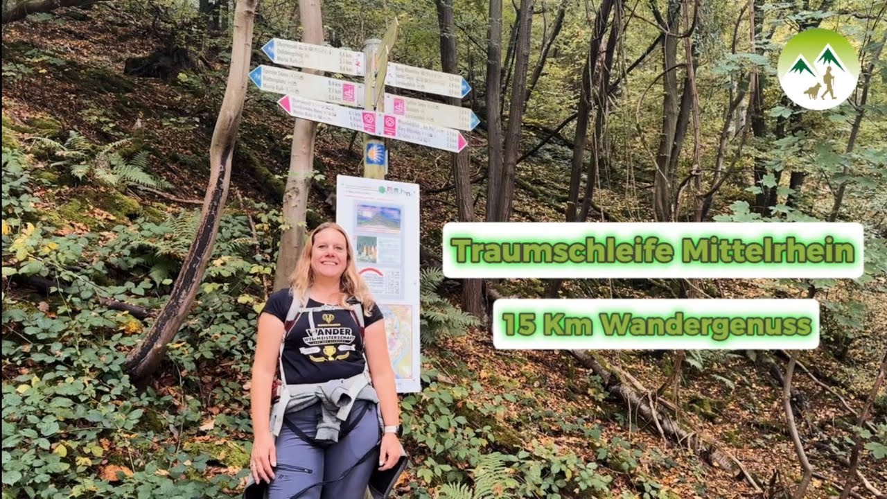 Traumschleife Mittelrhein - 15 Km Wandergenuss