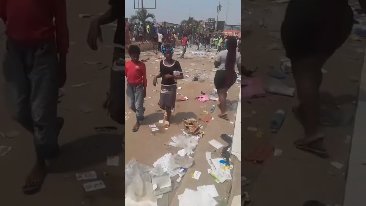 Explos&atilde;o de Revolta em Angola: Popula&ccedil;&atilde;o Invade Lojas em Protestos Violentos! 🔥🇦🇴