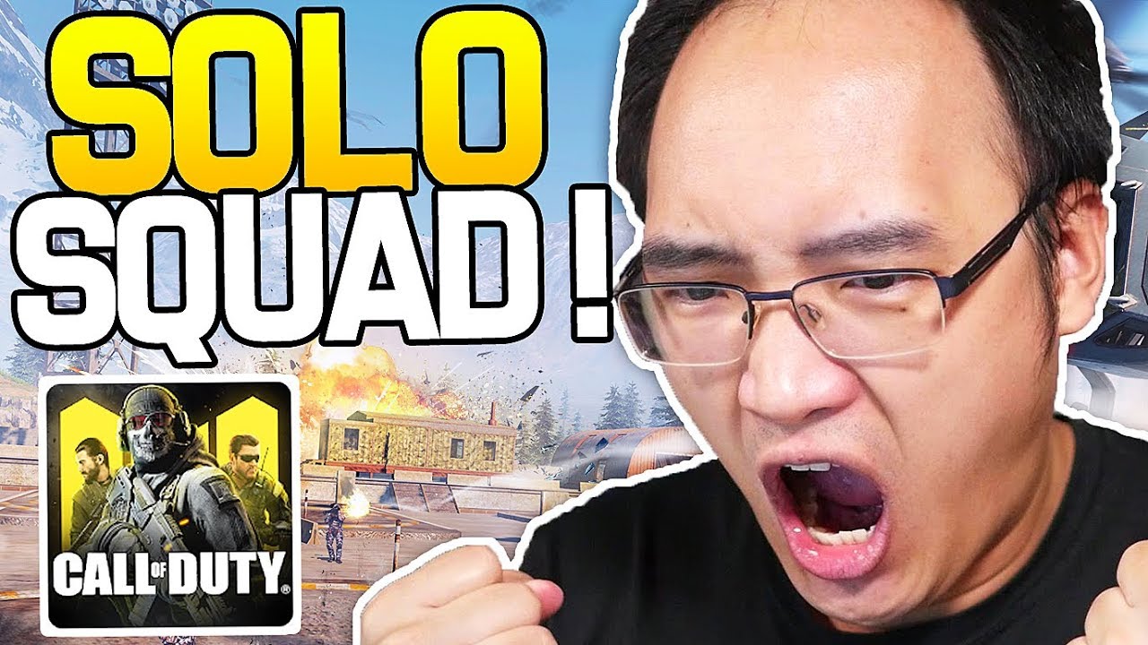 MON PREMIER TOP 1 EN SOLO SQUAD SUR CALL OF DUTY MOBILE (BATTLE ROYALE) !