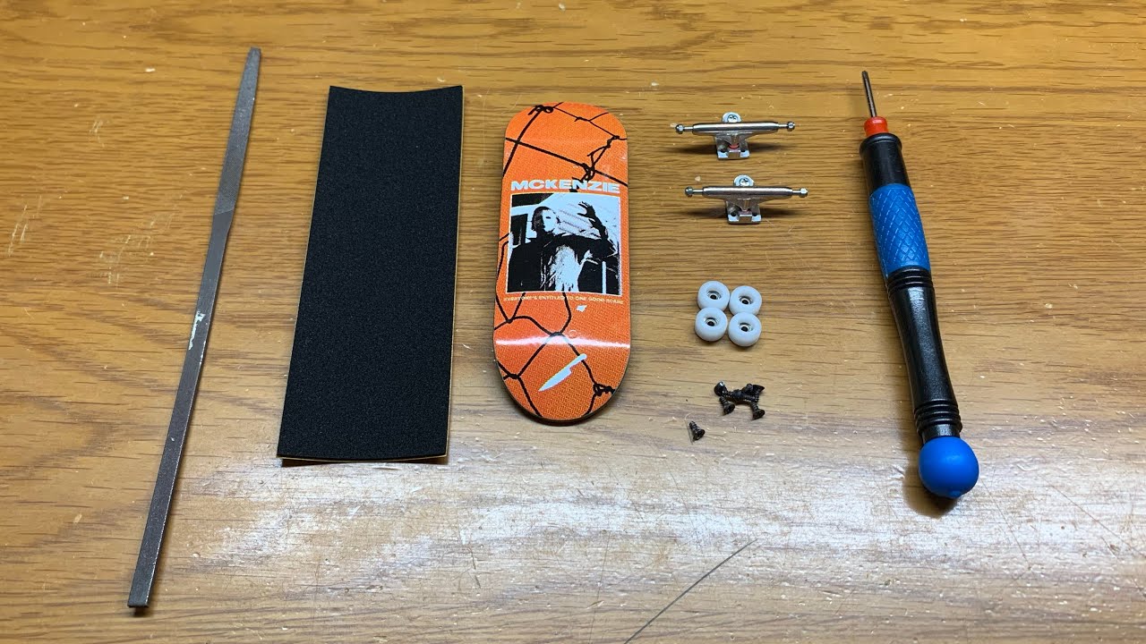 MONTANDO MEU FINGERBOARD NOVO - SKATE DE DEDO PROFISSIONAL