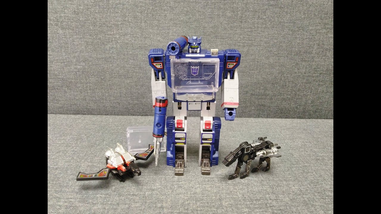 Обзор трансформеров Soundwave + Laserbeak + Ravage - серия Generations 1 - Hasbro. Музей Р-ТФ.
