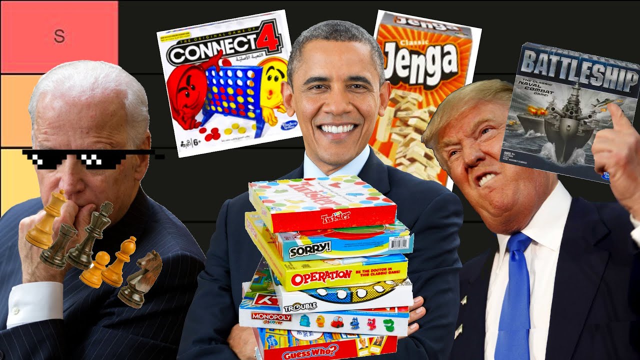 US Presidents Board Games Tier List (AI Voices)