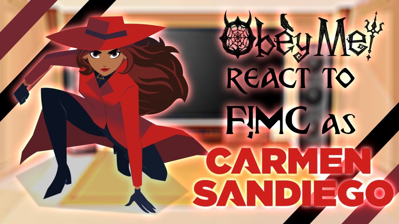 Obey Me! react to F!MC as Carmen Sandiego || Short? || Original || 1/2