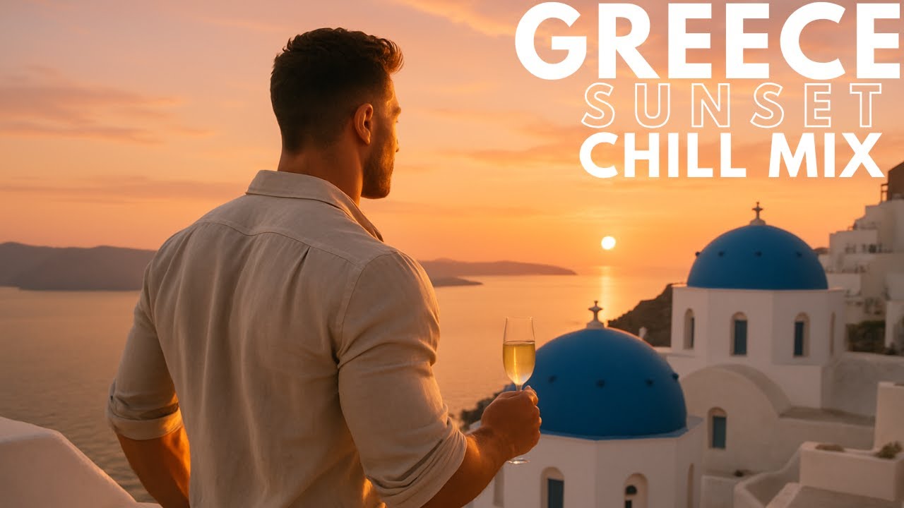 Greece Coastline Sunset 2025 🌞 Vocal Deep House & Mediterranean Chill Mix | AEVE DEEP #6 | 4K UHD