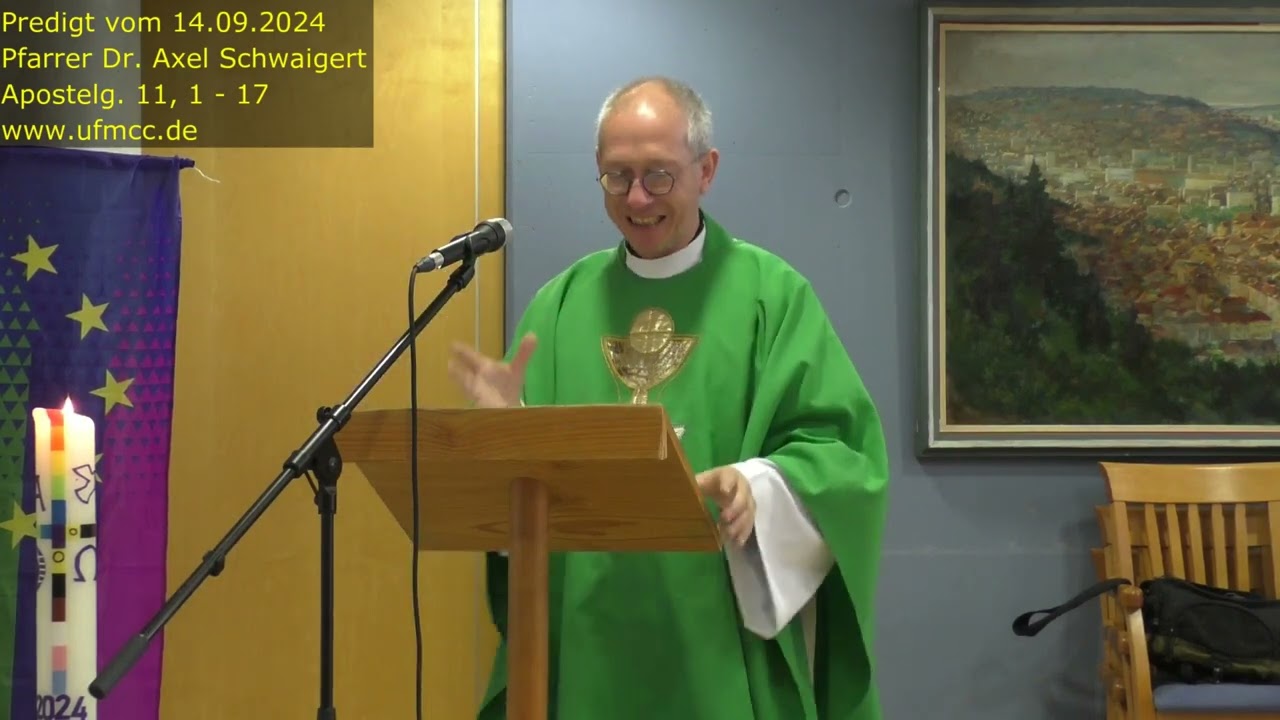 Gottesdienst 14.09.2024