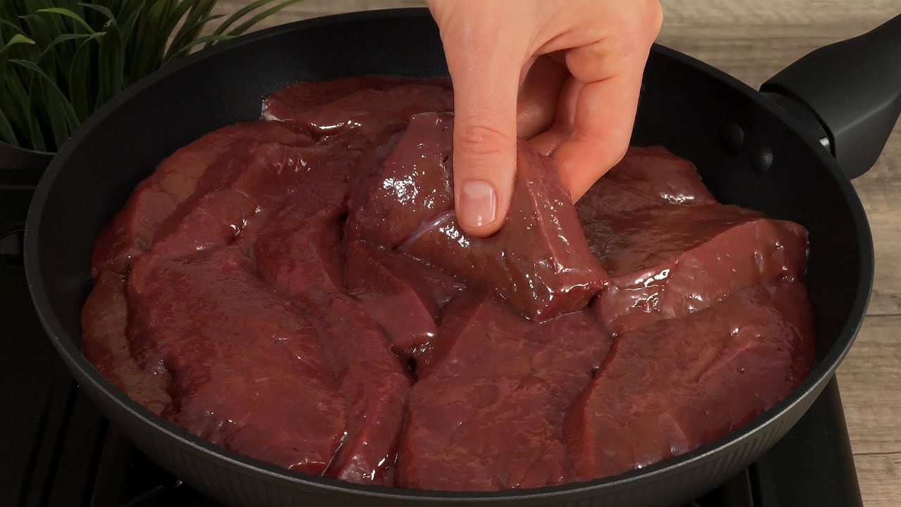 Dieses Rezept ist ein wahrer Schatz! Die zarteste Rinderleber!