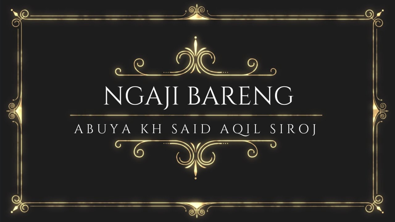 Tafsir Al-Jalalain: Surat Al-Naba': 21-40 (Abuya KH Said Aqil Siroj)