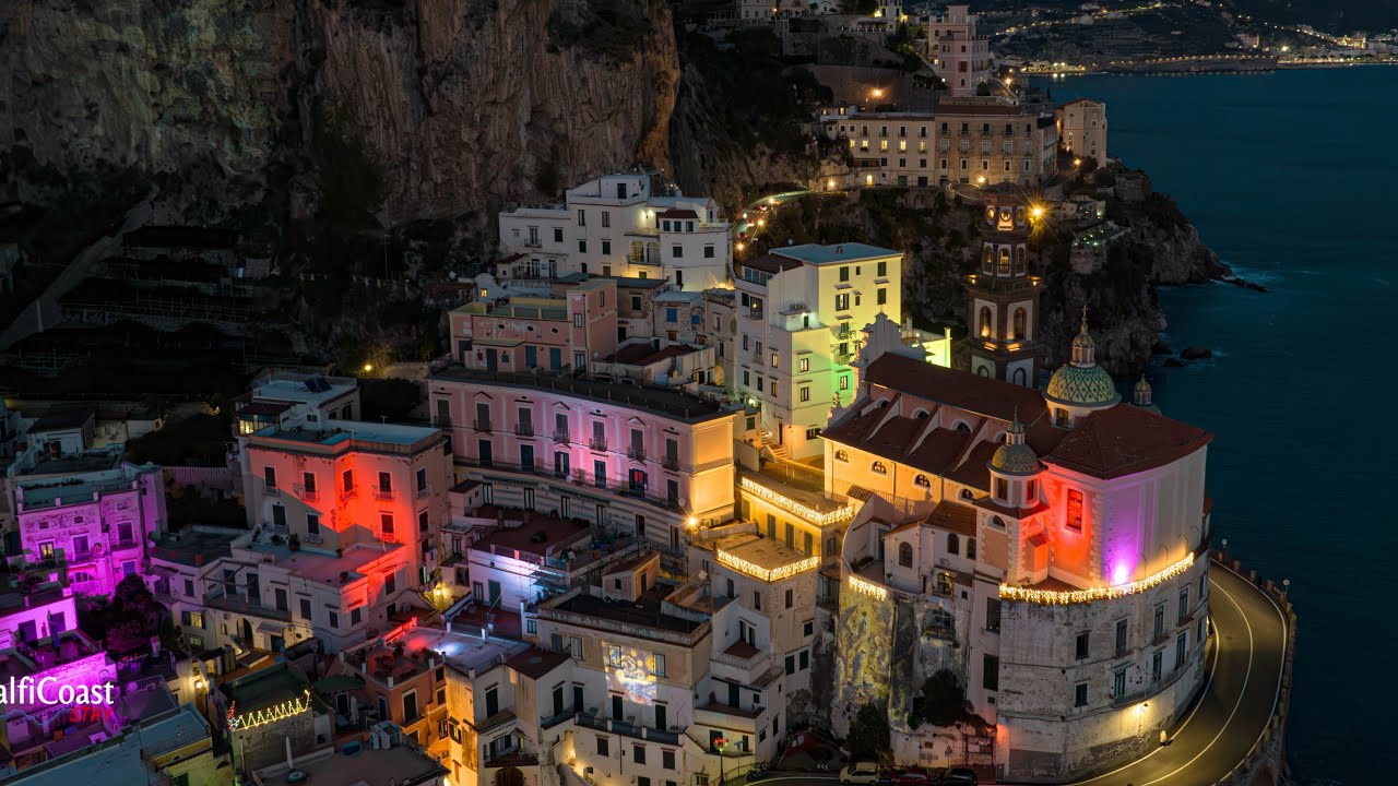 Amalfi Coast 🇮🇹 - Atrani Color (4k)