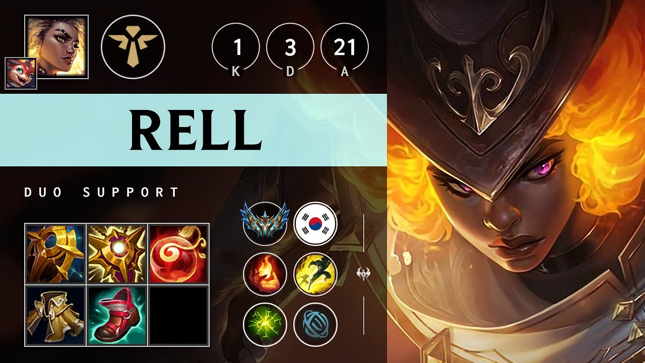 Rell Support vs Pyke - KR Challenger Patch 14.23